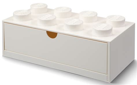 Lego Storage Desk Drawer 8 Brick Oppbevaring Med 1 Skuff 32 X 16 Cm