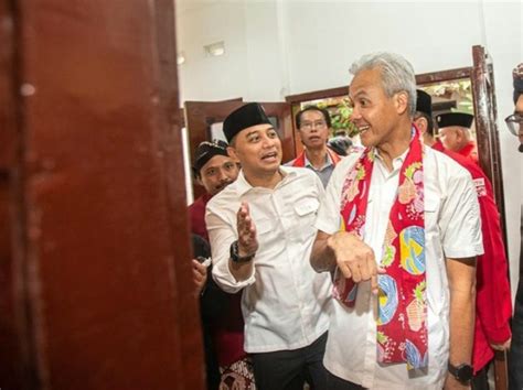 Kunjungi Rumah Kelahiran Bung Karno Ganjar Pranowo Warisi Apinya