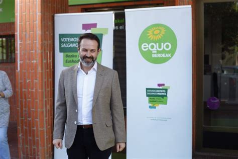 Equo Berdeak Presenta Su Lema Electoral Votemos Distinto Salgamos