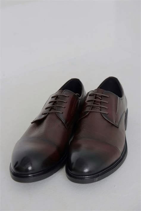 Бордовые мужские дерби из натуральной кожи купить в Нижнем Новгороде