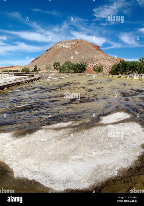 Thermopolis Hot Springs in Wyoming, United States of America Stock Photo - Alamy