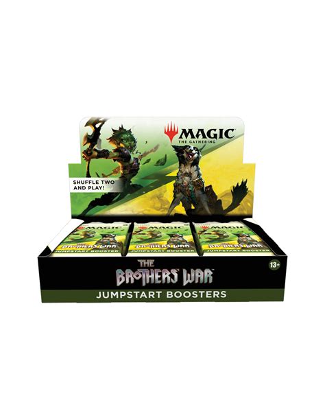 Kr The Brothers War Jumpstart Booster Display Magic The Gathering