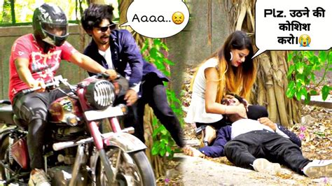 Accident Prank On Girlfriend Gone Emotional 😭 Pranks In India