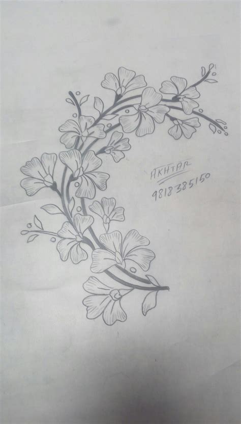 Hand Embroidery Designs for Beautiful Flower Patterns