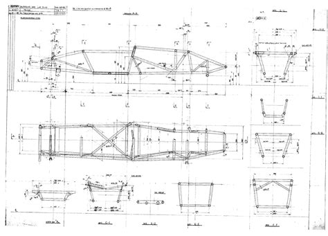 race car chassis drawing  glen paulette blog