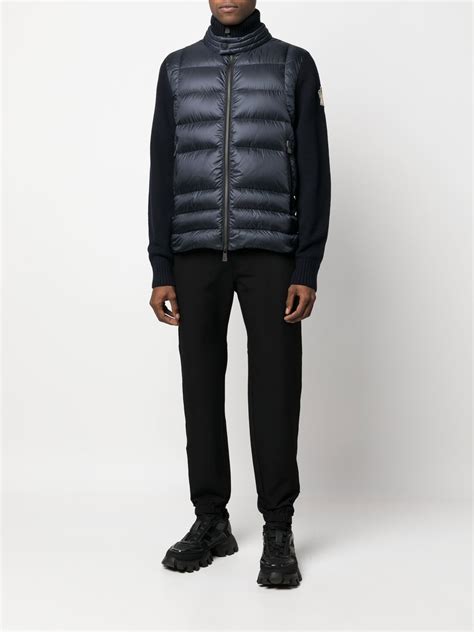 Moncler Grenoble Panelled Goose Down Padded Jacket Farfetch