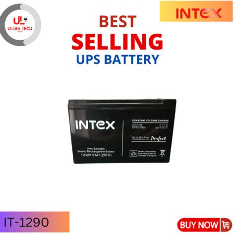 Intex Ups Battery For Va Va V Ah Lazada Ph