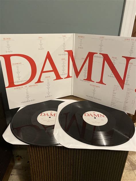 Damn By Kendrick Lamar Record 2017 602557618280 Ebay