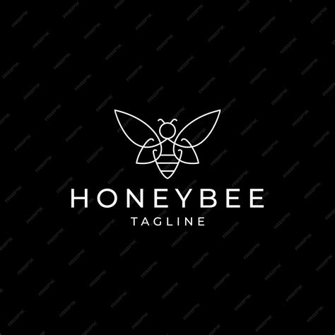 Premium Vector Honey Bee Logo Design Icon Template