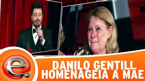 Danilo Gentili Chora E Faz Sua M E Chorar Homenagem V Deo Dailymotion