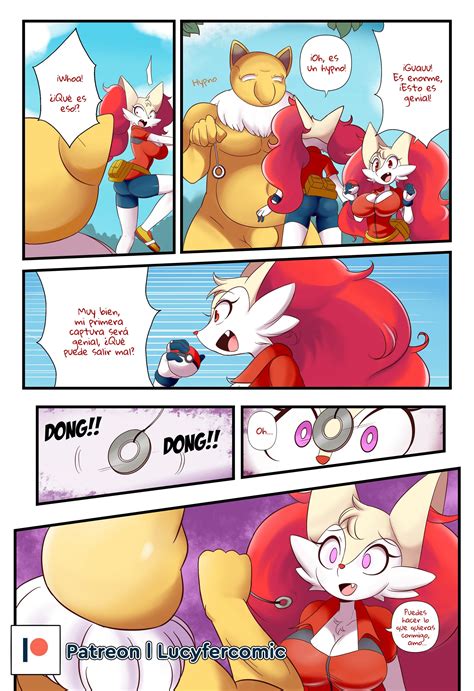 Trainer Braixen Lucyfer Comic