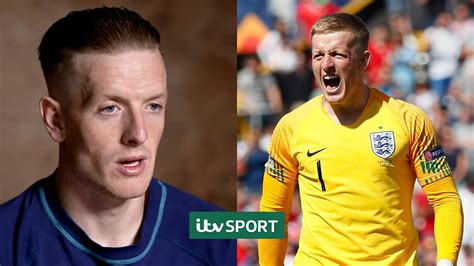 Ill Take A Penalty Jordan Pickford Ahead Of England V Senegal Itv