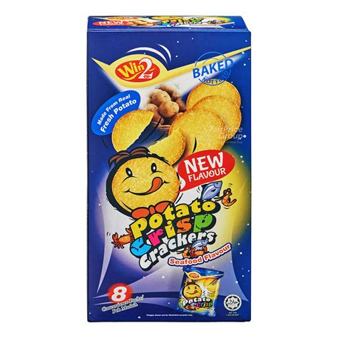 Win Potato Crisp Crackers Seafood Flavour Ntuc Fairprice