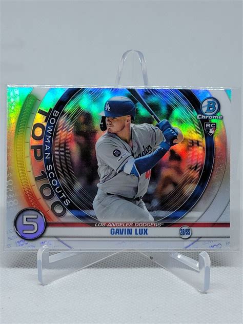 Bowman Chrome Scouts Top Btp Gavin Lux D C Ebay