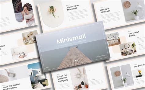 Minismall Plantilla Minimalista De PowerPoint Para Empresas