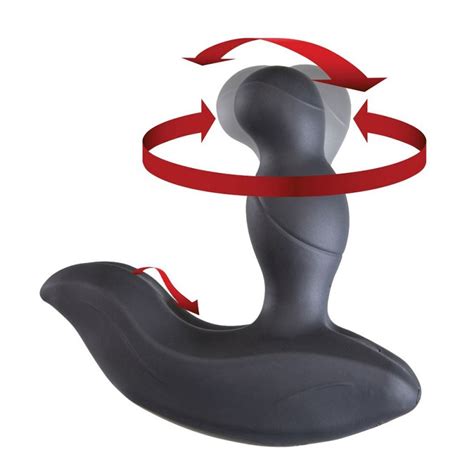 Malesation Anal Twister Stimulateur prostatique vibrant télécommandé