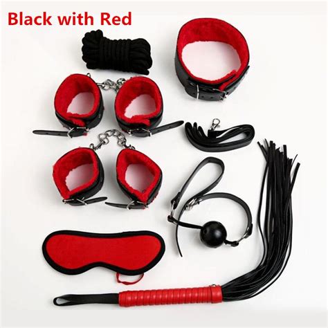 Sex Bondage Kit Sexy Products Adult Games Sex Toy Set Hand Cuffs