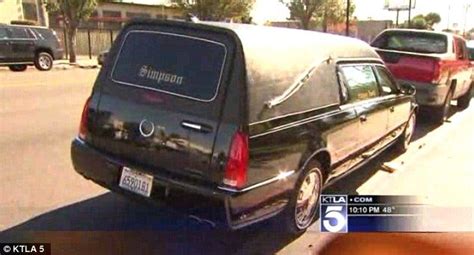 The Hearse Was Stolen From Outside A Southern California Church Ahead