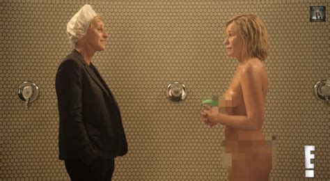 Watch Ellen Degeneres Confront A Nude Chelsea Handler In Chelsea Lately Finale Salon