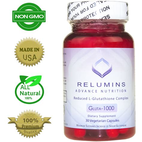 Relumins Advance Nutrition Gluta Reduced L Glutathion