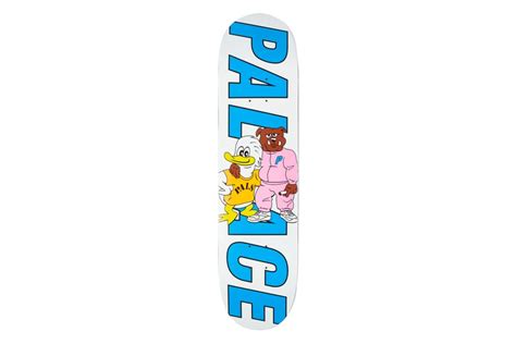 Palace Skateboards Duck & Dog S29 Deck White All decks from Penloe come with a free sheet of ...