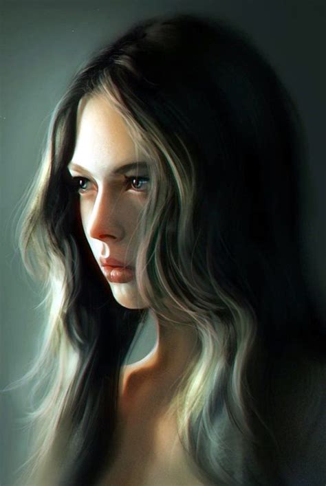 40 Spectacular Digital Painting Portraits Bored Art Digital