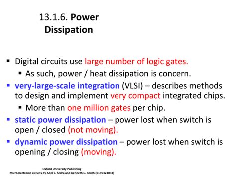 Power Dissipation ASU slides