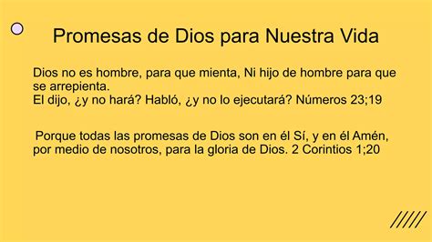 Las 7 Promesas De Dios PPT