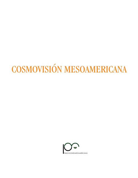 PDF COSMOVISIÓN MESOAMERICANAdocshare04 docshare tips files 24861