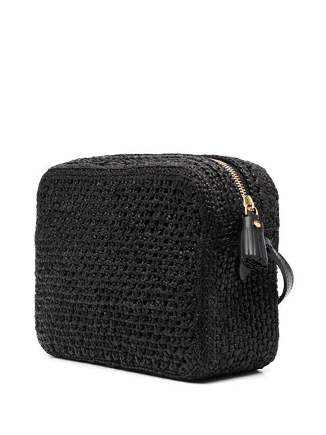 Anya Hindmarch Raffia Eyes ショルダーバッグ Farfetch