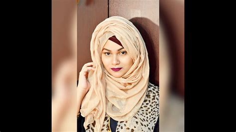 Simple Volume Layered Hijab Tutorial By Tabassum Youtube