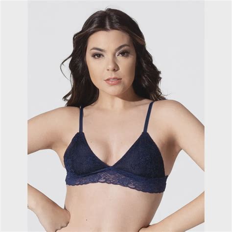 Suti Arsi Lingerie Bralette Todo Rendado Sem Bojo E Sem Aro Em