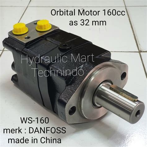 Jual Orbital Motor Hydraulic 160cc As 32mm Type WS 160 Merk DANFOSS