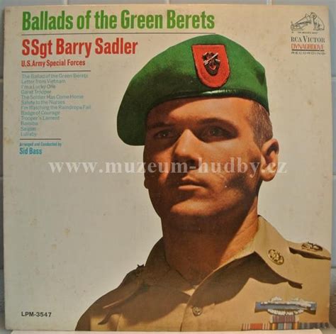 SSgt Barry Sadler Ballads Of The Green Berets Online Vinyl Shop