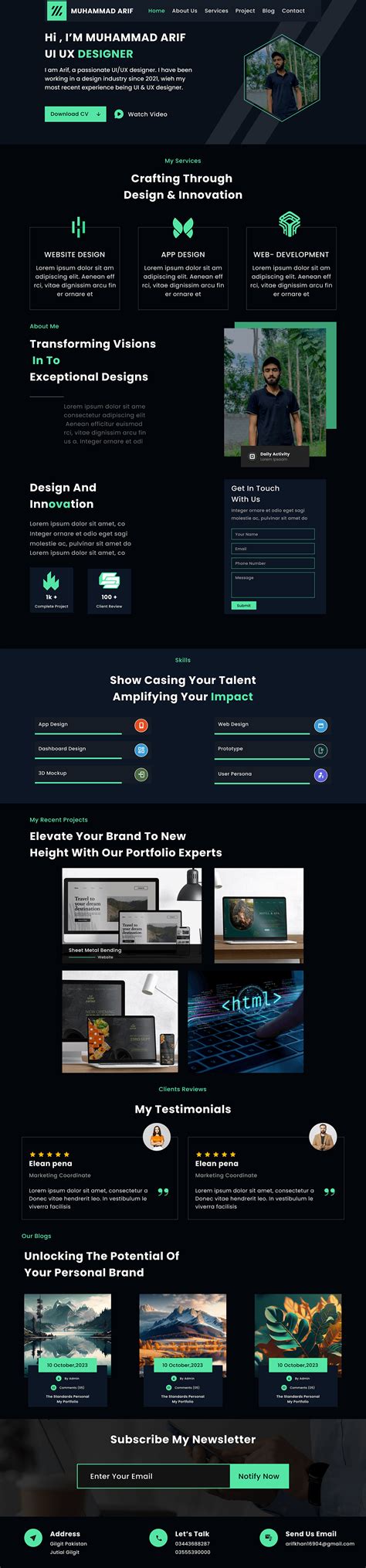 Portfolio Uiux Designer Uiux Designs Behance