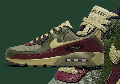 Nike Air Max 90 Gore Tex Medium Olive Fd5810 200 Oxtero