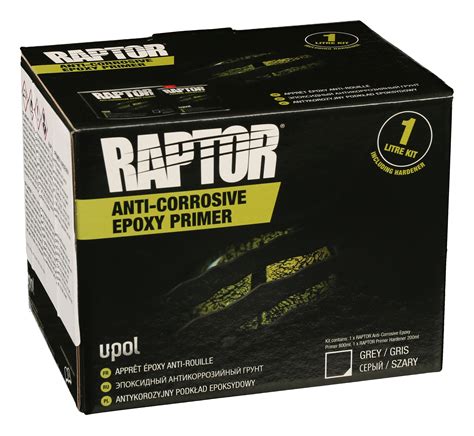 UPOL RAPTOR Anti Corrosive Epoxy Primer Set inkl Härter BLACK TRAIL