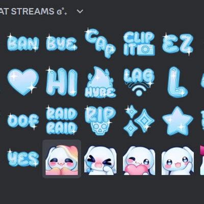 X30 Purple Emotes Bundle for Twitch and Discord Sparkle, Cute ...