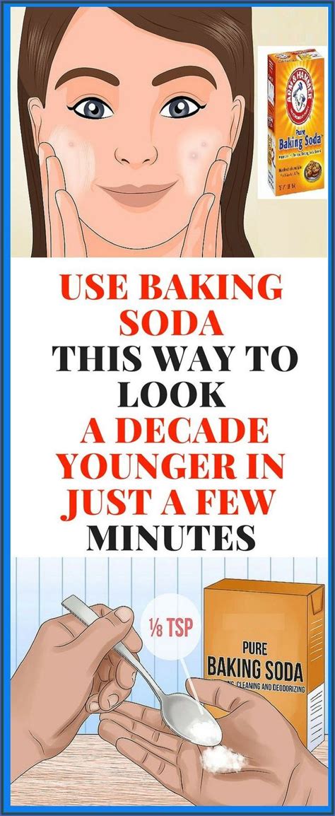 Use Baking Soda This Way To Look A Baking Soda Shampoo Baking Soda Cleaning Baking Soda Uses