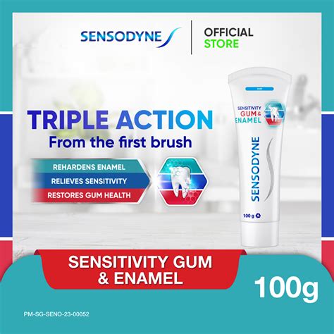 Sensodyne Sensitivity Gum Enamel Toothpaste 100g Shopee Malaysia