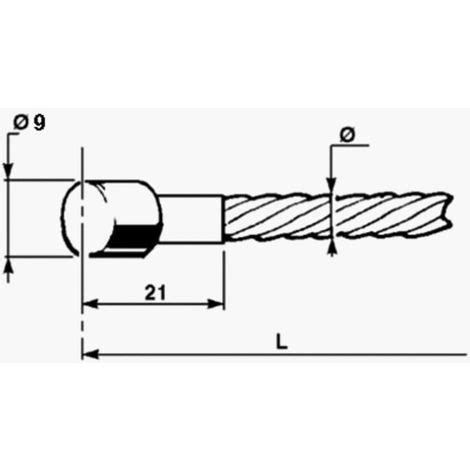 C Ble D Embrayage Adaptable Pasquali X Mm