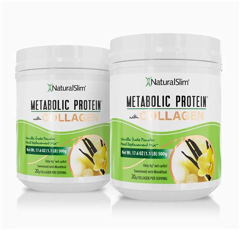 METABOLIC PROTEIN® COLLAGEN - VANILLA – NaturalSlim USA