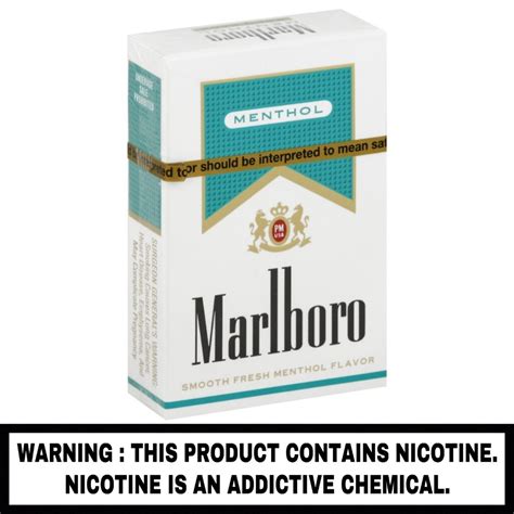 Marlboro Menthol Gold Shorts