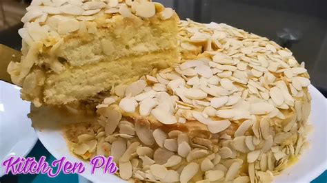 Almond Custard Cake Recipe Custard Cake Almond Yema Cake Kitch Jen Ph Youtube