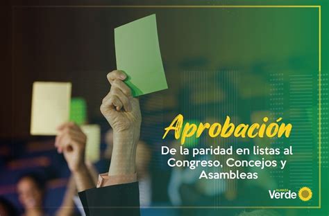 Aprobación De La Paridad En Listas Al Congreso Concejos Y Asambleas