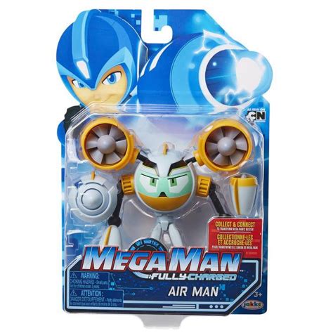 Mega Man Fully Charged Series 1 Air Man Action Figure Walmart