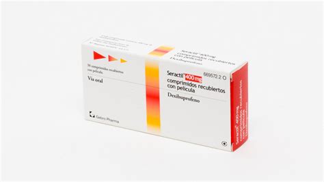 Seractil 400 Mg 50 Comprimidos Recubiertos - Farmacéuticos