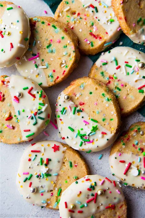 Sprinkle Slice And Bake Cookies Sallys Baking Addiction