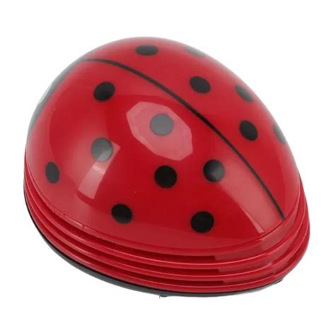 FDIT MINI ASPIRATEUR de Bureau Dessin animé Coccinelle Balayeuse