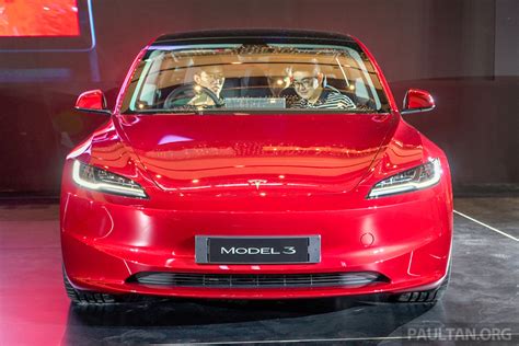 Tesla Model 3 Highland Long Range AWD 2023 Malaysia Launch 2 BM Paul